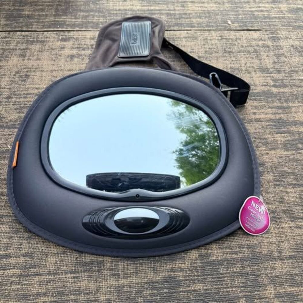 Brica Clear-Sight Baby Car Mirror – Back Seat Rear Facing Mirror
